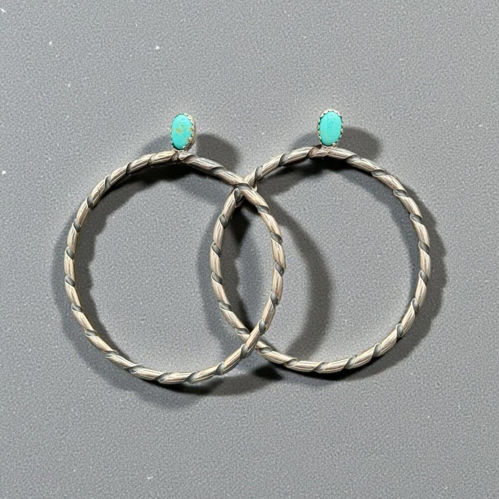 Twisted Up Hoop Earrings- Reva Goodluck Native